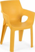Scaun bucatarie pentru gradina HARTMAN IVY, galben