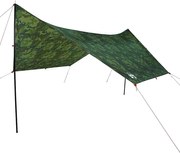 vidaXL Prelată de camping, camuflaj, 438x376x212 cm, impermeabilă