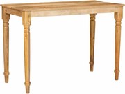 vidaXL Masă de cafea Maro 110 x 55 x 77 cm Lemn de mango solid
