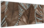 Tablou - Frunze de palmier acvarel (120x50 cm)