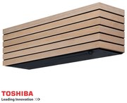 Aparat de aer conditionat inverter Toshiba Super Daiseikai 10 WOOD RAS-B10S4KVDG-E / RAS-10S4AVPG-E, 10 000BTU, 20 m², A+++/A+++, Maro