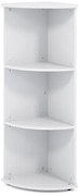Dulap coltar mediu Impress 37 x 37 x 119,6 cm, alb