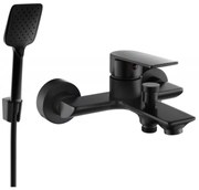 Mexen Alexa R62 baterie de baie cu set de duș, negru - 7123R62-70