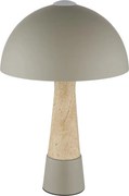 Globo 51070110 - Lampă de masă PAULIN 1xE27ILLU/40W/230V gri