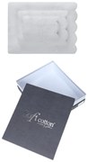 Set cadou de prosoape și prosoape de corp SILVIA, 3 buc Alb / White