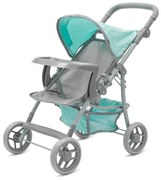 Baby Mix Cărucior sport pentru păpuși Lana mint,58,5 x 33 x 61,5 cm