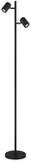 Lampadar Globo 57918SB JAMES 2xGU10/5W/230V negru