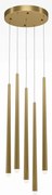 Lustra LED cu 5 pendule design modern Cascade alama
