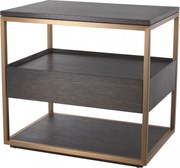 Masuta laterala cu sertar design elegant LUX Parker 114216 HZ