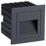 Spot LED incastrabil exterior, ambiental, IP65, POLKA negru