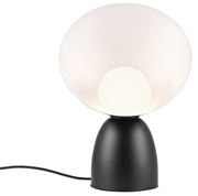 Veioza, lampa de masa design modern Hello negru