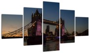 Tablou - Tower bridge (125x70 cm), în 40 de alte dimensiuni noi