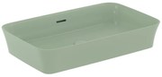 Lavoar pe blat Ideal Standard Atelier Ipalyss Sage 65 cm verde cu preaplin