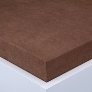 Cearşaf cu elastic frotir EXCLUSIVE maro închis 90 x 200 cm