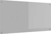 vidaXL Panou de bucătărie Gri deschis 120 x 60 cm sticlă securizată