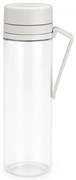 Sticla Brabantia Make&Take 1006280, 500 ml, Cu filtru, Protectie impotriva scurgerilor, Deschidere larga, Transparent/Gri deschis