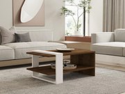 Măsuță de cafea Falck 1 (nuc + alb). 1089051