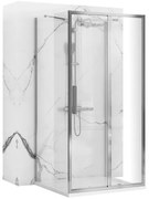 Cabina dus REA Rapid Slide 100x90 cm crom
