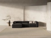 Coltar 3 locuri Bergamo stofa L304 cm