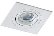 Spot incastrat tavan/plafon CARO S alb