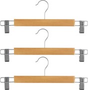 Set umerase cu cleme, 3 piese, lemn