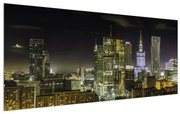 Tablou cu zgârienori (120x50 cm), în 40 de alte dimensiuni noi