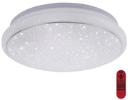 Plafonieră LED RGB dimabilă JUPI LED/18W/230V Leuchten Direkt 14742-16 + telecomandă