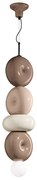 Lustra retro realizata manual din ceramica Bumbum