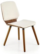 Scaun plusat K511 crem/nuc