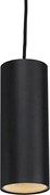 Lampă suspendată inteligentă neagră incl. WiFi GU10 - Tubo