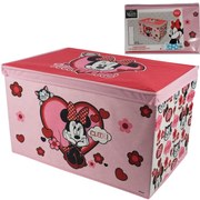 Cutie de depozitare pentru jucarii MINNIE MOUSE 55x37 cm roz