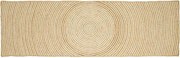 vidaXL Covor Natural și Alb 60 x 200 cm Iută