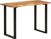 vidaXL Masă de bucătărie, 110x50x76 cm, lemn masiv de acacia
