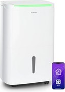 Klarstein DryFy Connect 50 Smart, Dezumidificator de aer, WiFi, Compresie, 50l/zi, 45-55m², Alb