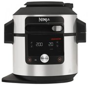 Multicooker Ninja Foodi MAX OL650EU, 1460W, 7,5 l, 12in1, SmartLid, Strat antiaderent, Multifunctional, Inox/negru