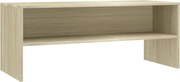 vidaXL Comodă TV, stejar Sonoma, 100 x 40 x 40 cm, PAL