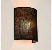 Brilagi - Lampă de perete SEMI 1xE27/15W/230V, Ø 20 cm, negru