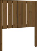 vidaXL Tăblie de pat, maro miere, 80,5x4x100 cm, lemn masiv de pin