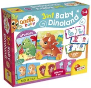 JOC POTRIVIRE 3 IN 1 - TARAMUL DINOZAURILOR - LISCIANI (L92529)