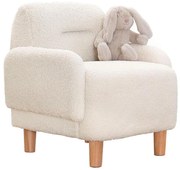 Fotoliu pentru copii LORY, alb