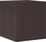 vidaXL Cutie de depozitare Maro 55 x 53 x 57 cm Polipropilenă