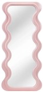 Oglinda de perete design modern CURVY 160cm, roz A-43162 VC
