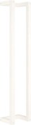 vidaXL Suport pentru prosoape, alb, 23x18x110 cm, lemn masiv de pin