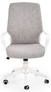 Scaun de birou LONA, alb/gri deschis