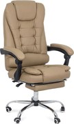 Scaun directorial cu suport de picioareOFF 418 crem