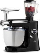 Klarstein Renata Rossa, robot de bucătărie, 3 în 1 2000 W / 2,7 PS, 10 litri, oțel inoxidabil, fără BPA