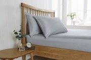 Cearceaf de pat cu elastic, 200TC - Grey