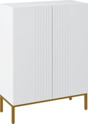 HOMCOM Dulap Îngust pentru Pantofi, Dulap Subțire pentru Depozitarea Pantofilor cu Rafturi Reglabile, 95x72x31.5 cm, Alb | Aosom Romania