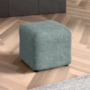 Huse bielastice COSTINA mentă taburet (40 x 40 x 40 cm)