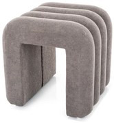 Taburet design gri TICA